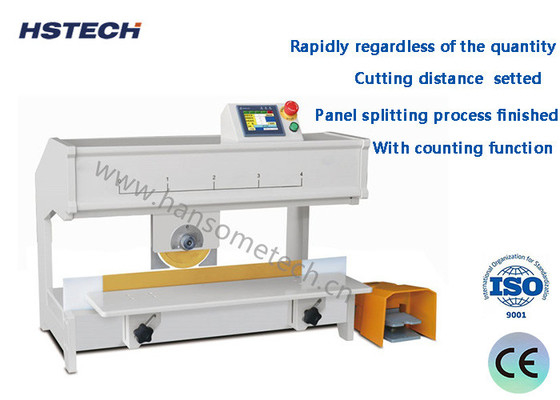 Un buen precio. Distanza de corte ajustada Compare con la operación manual V-Cut separador de PCB HS-VM-400 en línea