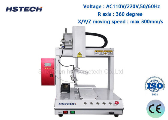 Un buen precio. AC 220V/110V Robot de soldadura automática colgante de enseñanza 220V Eje de rotación 50/60Hz HS-S331R en línea