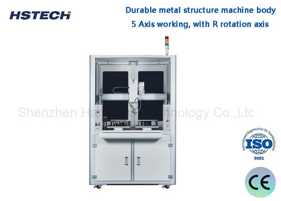 Un buen precio. Máquina de soldadura robótica de pie de suelo Guía lineal Pluma de soldadura Estructura de metal de estaño de hierro HS-FS5331R en línea