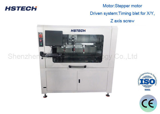 Cuerpo de la máquina de acero inoxidable PC Control 3 Eje Máquina de distribución visual