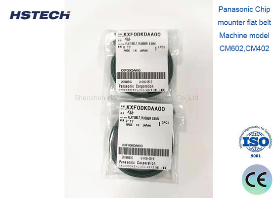 Un buen precio. Se trata de una pieza de repuesto de la máquina SMT de Panasonic CM602 CM402 Cinturón transportador plano en línea