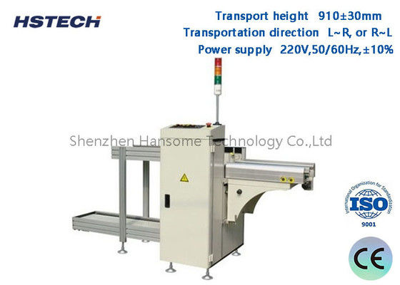 3 cargadores 330 mm de ancho Botón LED/ Control de pantalla táctil Descargador de enlace de PCB HS-UD330