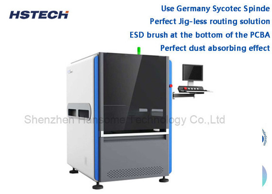 Un buen precio. Alemania Sycotec Spinde Solución perfecta de enrutamiento sin interrupciones en línea PCBA Router Machine HS-ARX-811 en línea