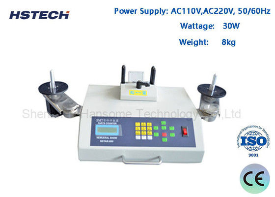 Componentes SMD de 30W Contador de pantalla LCD Impresora de etiquetas opcional Contador de chips SMD