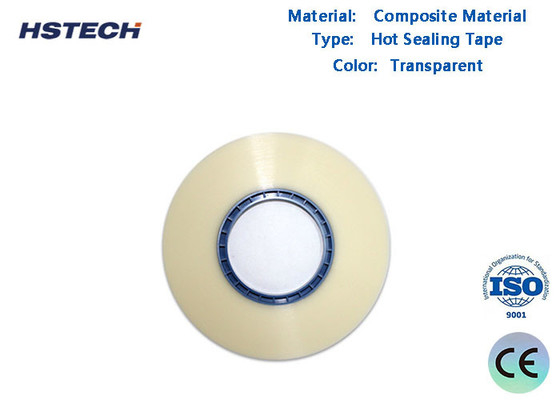 Un buen precio. Tela de cubierta de material PET transparente de sellado en caliente Sostenga el bolsillo en cinta portadora GD-01 en línea