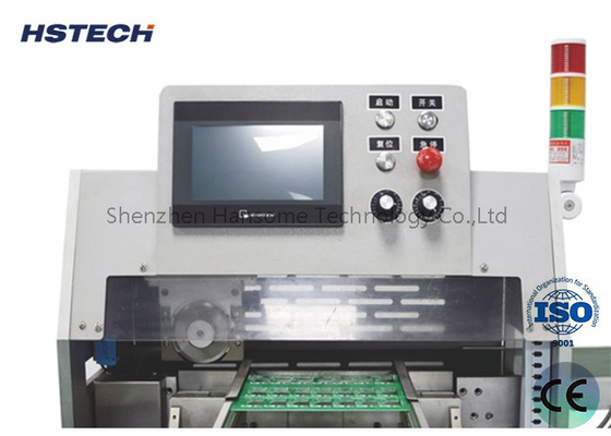 Un buen precio. Control PLC Separador de PCB de alimentación automática con correa de transporte ESD en línea