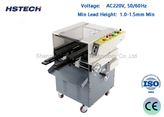 Un buen precio. Control de botón ajustable de anchura de la máquina de formación de plomo PCBA visible HS-500LC en línea