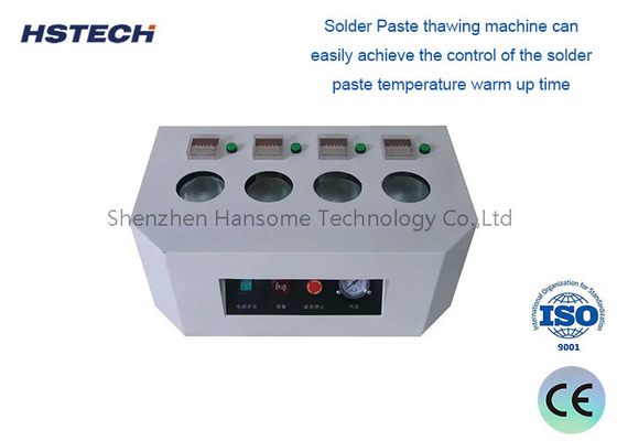 Un buen precio. Máquina de calentamiento de pasta de soldadura de 4 tanques controlada por PLC para mejorar la producción en línea