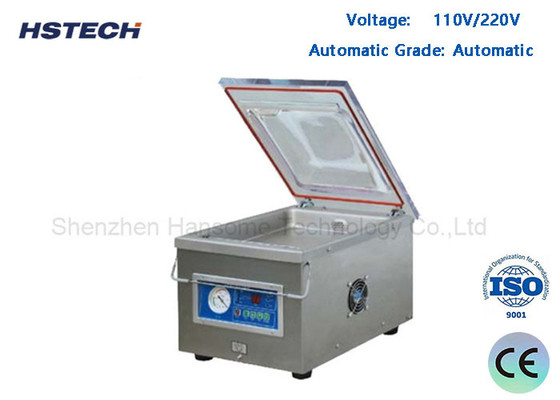 Un buen precio. Máquina de embalaje de vacío de sellado interno cubierta transparente de acero inoxidable DZ-260T en línea