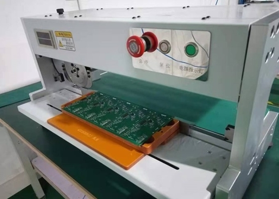 Un buen precio. Separador de PCB de hoja circular de 400 mm de longitud en línea