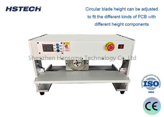 Un buen precio. Máquina de corte de equipos de desinstalación de PCB con cuchillo V-Cut durable con función de inducción en línea