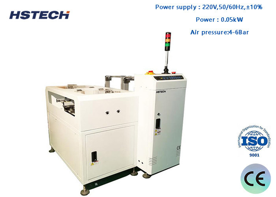 Un buen precio. SMEMA Compatible con el control del programa PLC Fuerte Firm NG OK Descargador de PCB en línea
