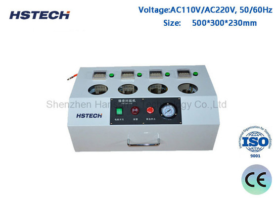 Un buen precio. Automatizado 4 Tanque soldador máquina de pasta de control PLC Calentamiento de tiempo de verificación automática soldador máquina de calentamiento de pasta en línea
