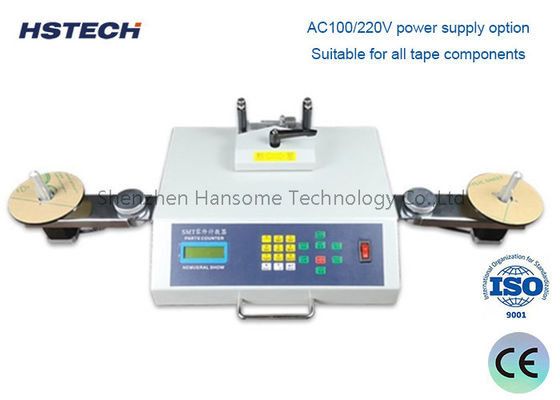 Contador de componentes SMD altamente preciso con pantalla LCD e impresora de etiquetas