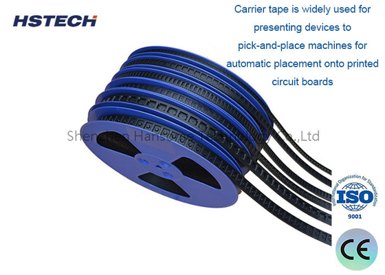 Un buen precio. Cintas portantes en relieve con diferentes propiedades conductoras y antistaticas con material PC/PS/ABS en línea