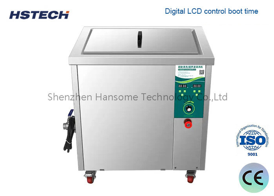 Un buen precio. Control LCD digital Limpiador ultrasónico de acero inoxidable para equipos de limpieza SMT en línea