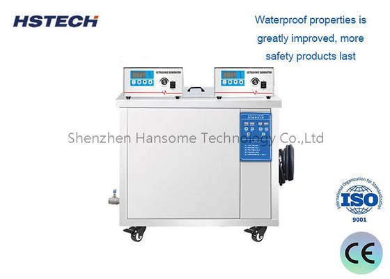 Un buen precio. Sistema y para equipos de limpieza SMT Gran capacidad 38L limpiador ultrasónico para partes sucias de aceite en línea