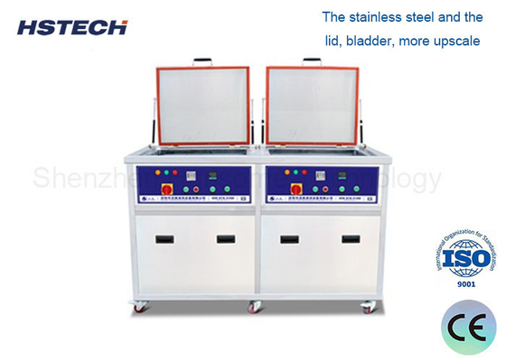 Un buen precio. Limpiador ultrasónico de acero inoxidable con sistema de temperatura constante para equipos de limpieza SMT en línea