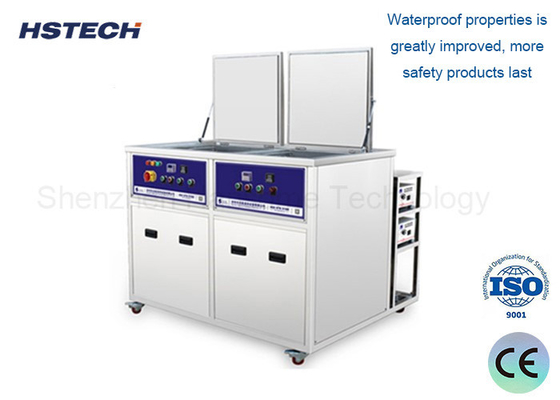 Un buen precio. Máquina de limpieza ultrasónica de acero inoxidable 77L con potencia de calefacción de 3000W en línea