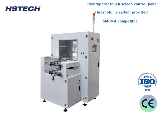 Un buen precio. Equipo de manipulación de PCB de amortiguador vertical de la señal SMEMA con doble comprobación de PCB NG en línea