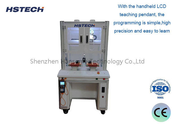 La soldadura de precisión se hace más fácil con el robot de soldadura automática y la alineación de la cabeza de hierro