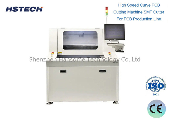 Un buen precio. Máquina de enrutador de PCB con lente de aumento CCD de alto pixel y corrección automática de alineación en línea