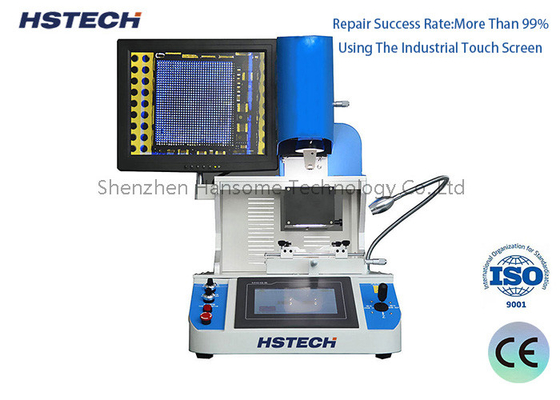 Un buen precio. Equipo de manipulación de PCB HS-800 BGA Rework Station con cabeza de montaje de aire caliente integrada en línea