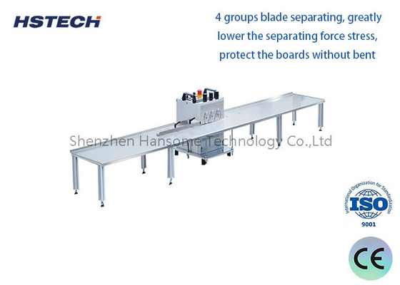 Un buen precio. Mejor rendimiento 4 Grupos Blade LED Hard Strip Equipo de desinstalación de PCB en línea