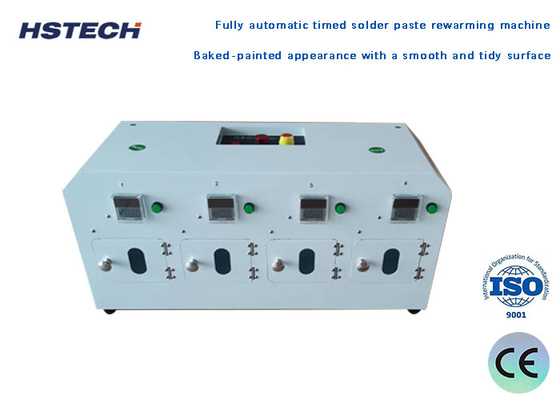 Un buen precio. 4 Tanques Componentes eléctricos importados Máquina de recalentamiento de pasta de soldadura totalmente automática para la temperatura en línea