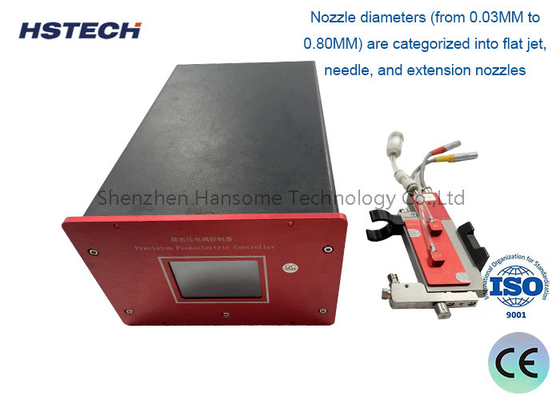 Un buen precio. 303 PUR piezo válvula de acero inoxidable con rango de viscosidad aplicable de 0 a 2000 cps en línea