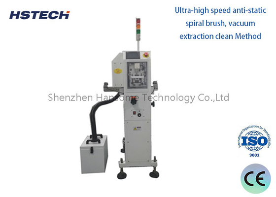 Un buen precio. Equipo de manipulación de PCB Limpiador de extracción de vacío con cepillo espiral antiestático de velocidad ultra alta en línea