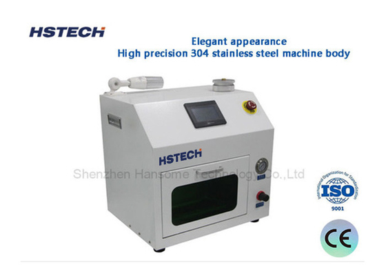 Un buen precio. Equipo de limpieza SMT HS-800 Limpiador de boquillas con bandeja para boquillas de alta precisión en línea