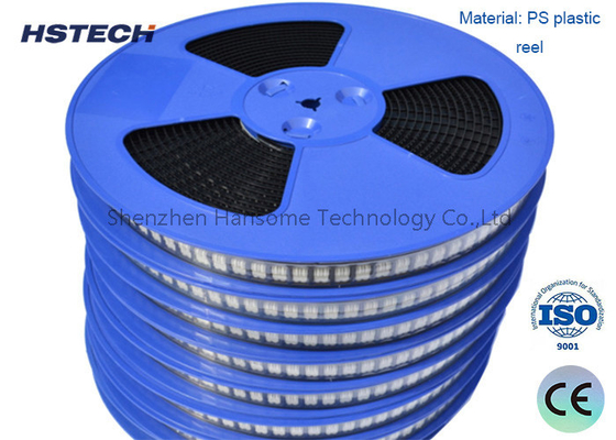 Un buen precio. Componente SMD resistente a altas temperaturas Contador de bobina de plástico de 7 pulgadas para el embalaje de tiras LED Estándar EIA en línea
