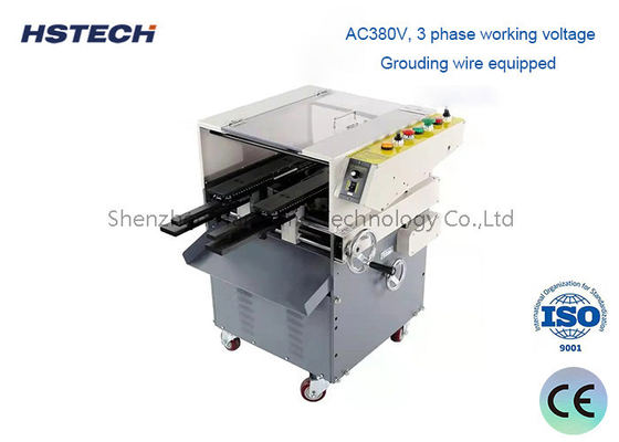 Un buen precio. Máquina de corte de plomo de PCB de hoja de 8/10 pulgadas Max 250 mm Ancho para piezas de la máquina SMT Velocidad ajustable en línea