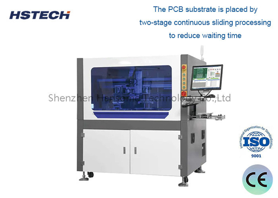 Un buen precio. Máquina avanzada de enrutador de PCB de doble plataforma con sistema de visión automatizada para el corte de PCB versátil en línea