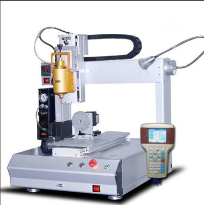 Un buen precio. Máquina de distribución de pegamento con precisión de repetición ± 0,02 mm para una distribución constante en línea