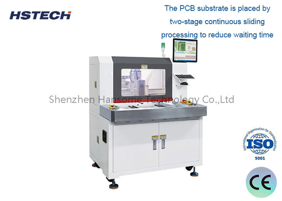 Un buen precio. Máquina de enrutador PCBA de doble plataforma de alta precisión para la línea de ensamblaje de placas de PCB en línea