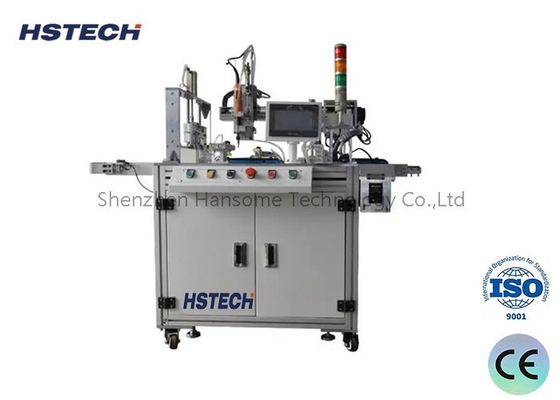 Un buen precio. Fijación de chapa de metal hecha fácil máquina de fijación de tornillo con piezas optoelectrónicas en línea
