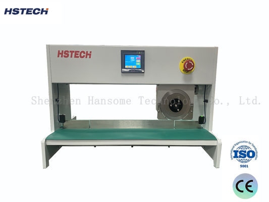 Un buen precio. Equipo de separación automática de paneles de PCB de alta precisión tipo cuchillo para la separación de cuchillas de corte en V en línea