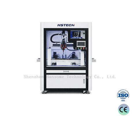 Un buen precio. Máquina de llenado de pegamento de visión panorámica en línea. Sistema automático de distribución de alta precisión. en línea