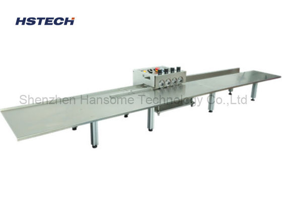Un buen precio. Equipo de desinstalación de PCB de banda dura LED utilizando plataforma de 1,2 metros 4 grupos de cuchilla en línea