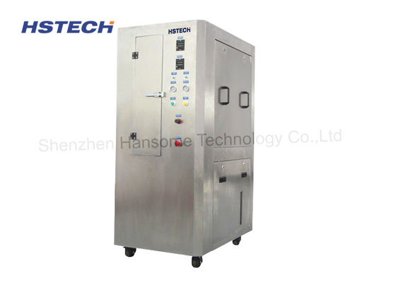Un buen precio. El gabinete de acero inoxidable SMT limpiador de plantillas con potencia totalmente neumática en línea