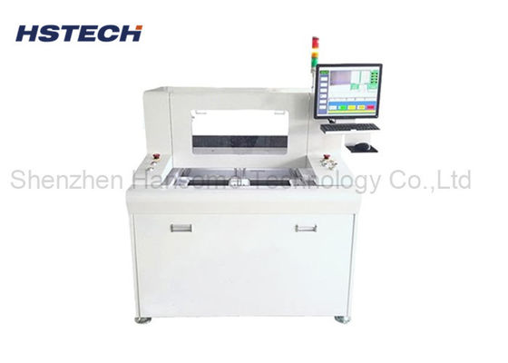 Un buen precio. Plataforma doble 4 Ejes PCBA Router Machine Máquina automática de desmontaje de PCB con detección CCD en línea