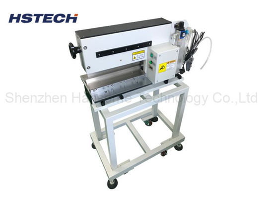Un buen precio. Máquina de despanelización de PCB neumática FR4 de hoja de guillotina de alta calidad en línea