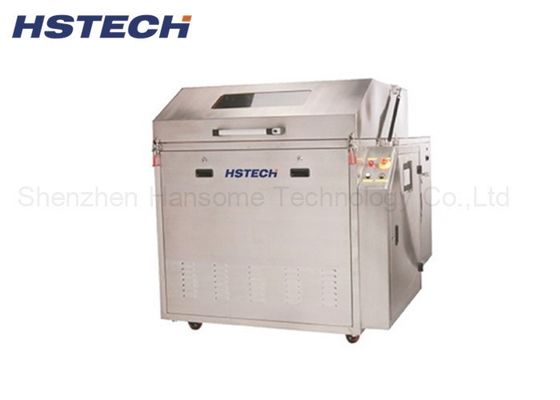 Un buen precio. Control de PLC Acuoso Automático SMT Onda soldadora paletas condensador pulverizador limpiador en línea