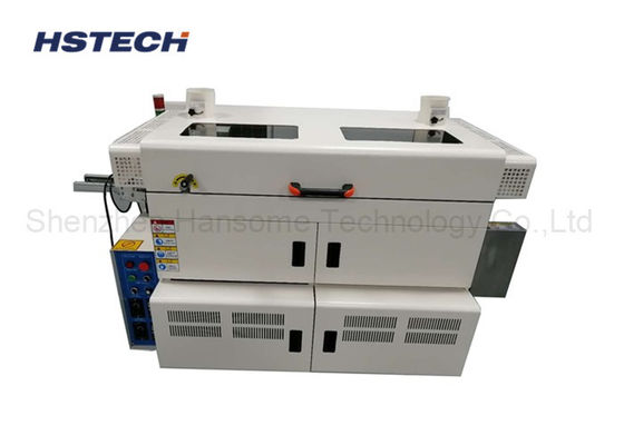 Un buen precio. Equipo de limpieza de la superficie del PCB de un solo lado Cepillo de disco de rodillo adhesivo ESD 50/60Hz en línea