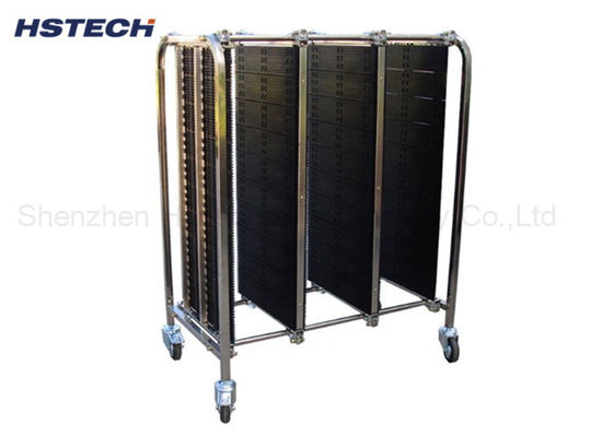 Un buen precio. Equipo de manipulación de PCB CE 3 capas antiestáticas 4 ruedas móviles SMT carrito de rodaje en línea