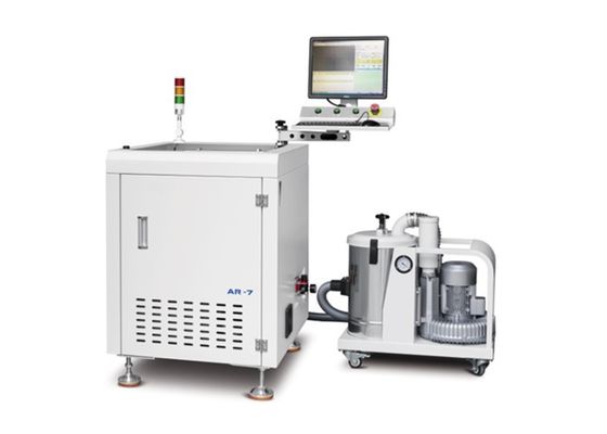 Un buen precio. 50000RPM Espindle AC380V colector de polvo fuera de línea máquina de enrutamiento de PCB automático en línea