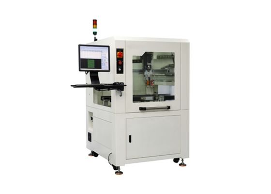 Un buen precio. 3 Ejes Máquina de distribución de pegamento de acero inoxidable Cuerpo de la máquina Ventanas de funcionamiento en línea