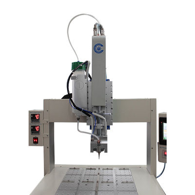 Un buen precio. 0.7Mpa Máquina de distribución de pegamento de 3 ejes de acero inoxidable 1000 mm/s en línea